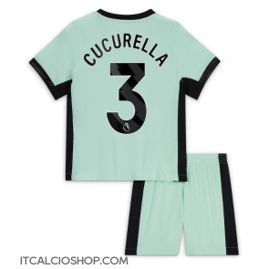 Chelsea Marc Cucurella #3 Terza Maglia Bambino 2023-24 Manica Corta (+ Pantaloni corti)